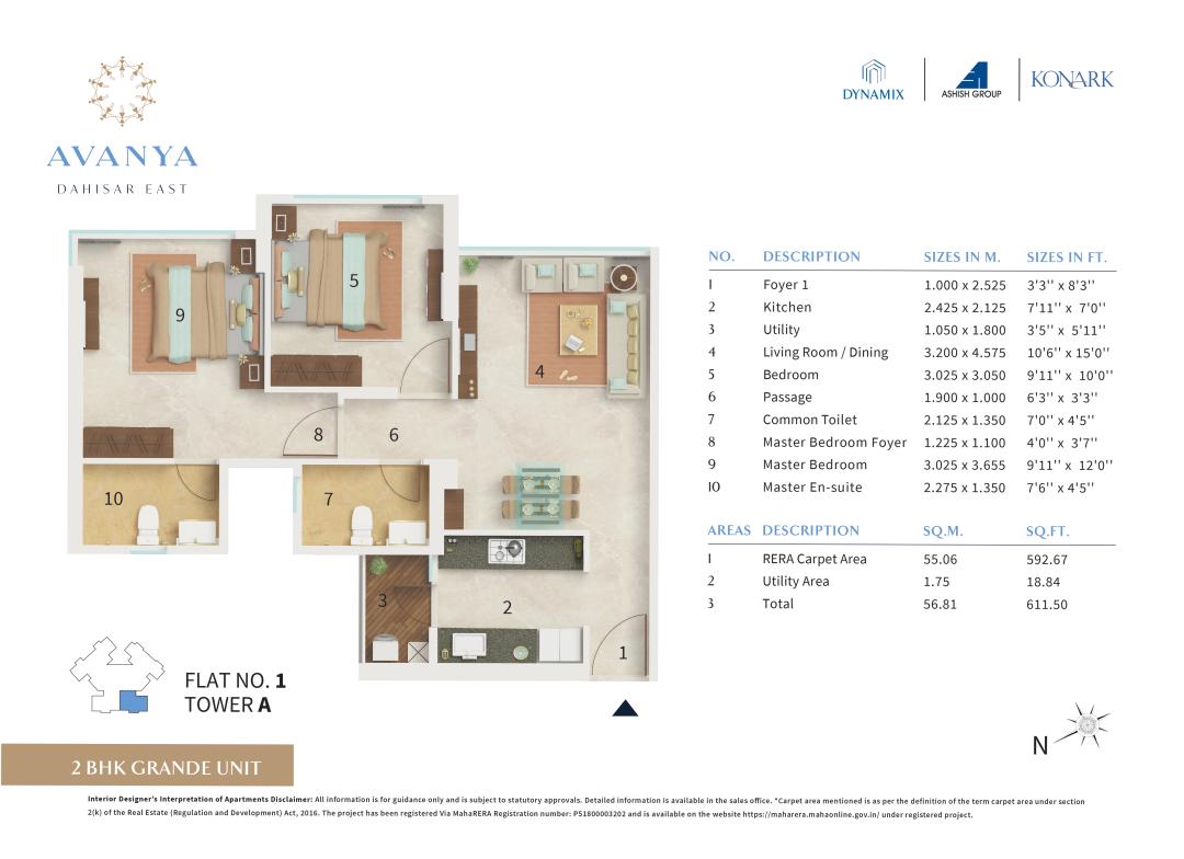 2 BHK Grande